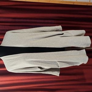 Ribbed grey cardigan